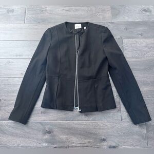 Elie Tahari Black Women's Zip Blazer